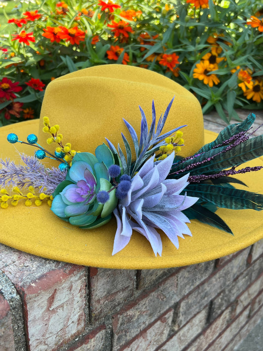 Desert Bloom Cowgirl Hat