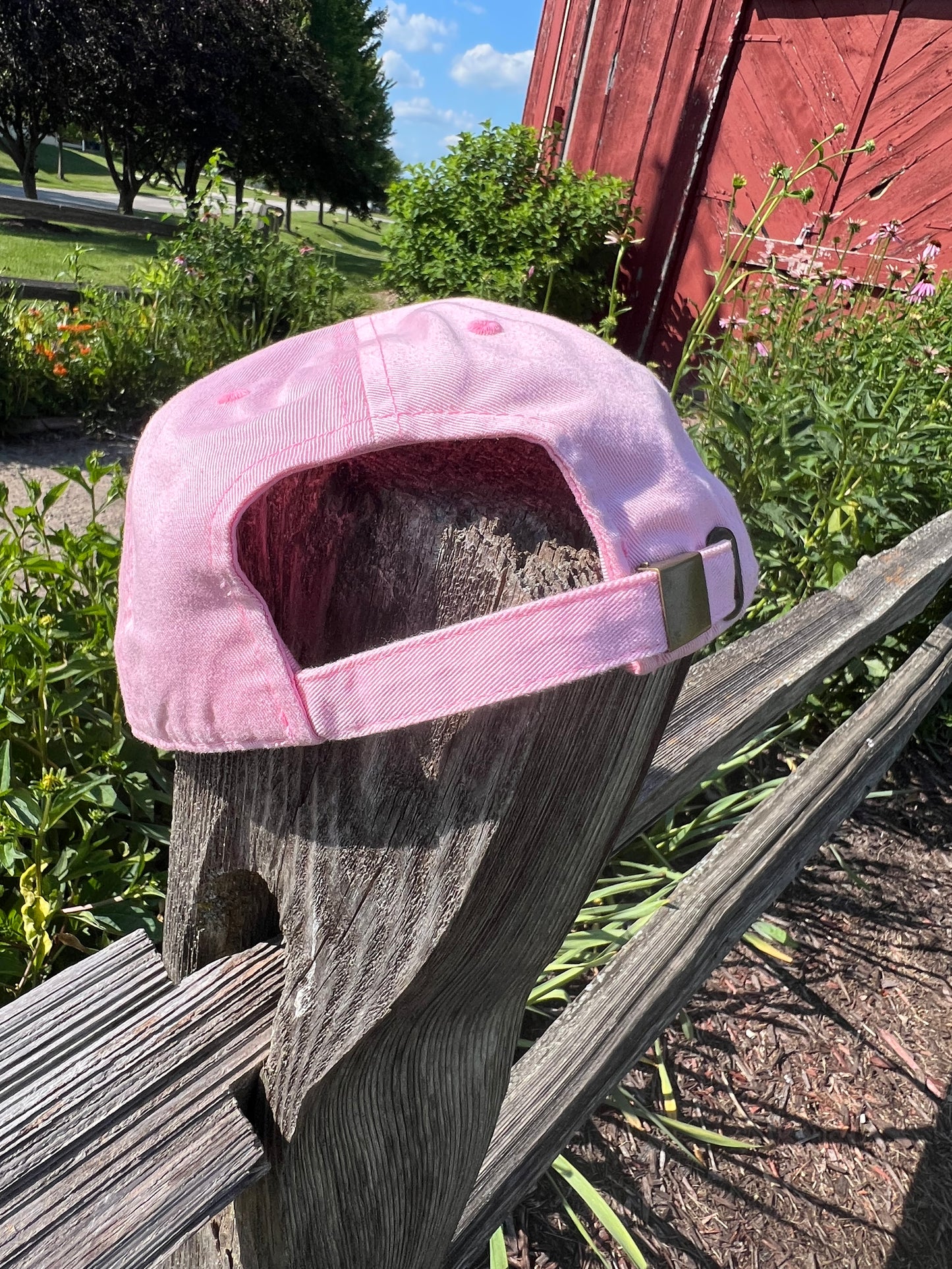 Pink Strawberry Fields Trucker Hat