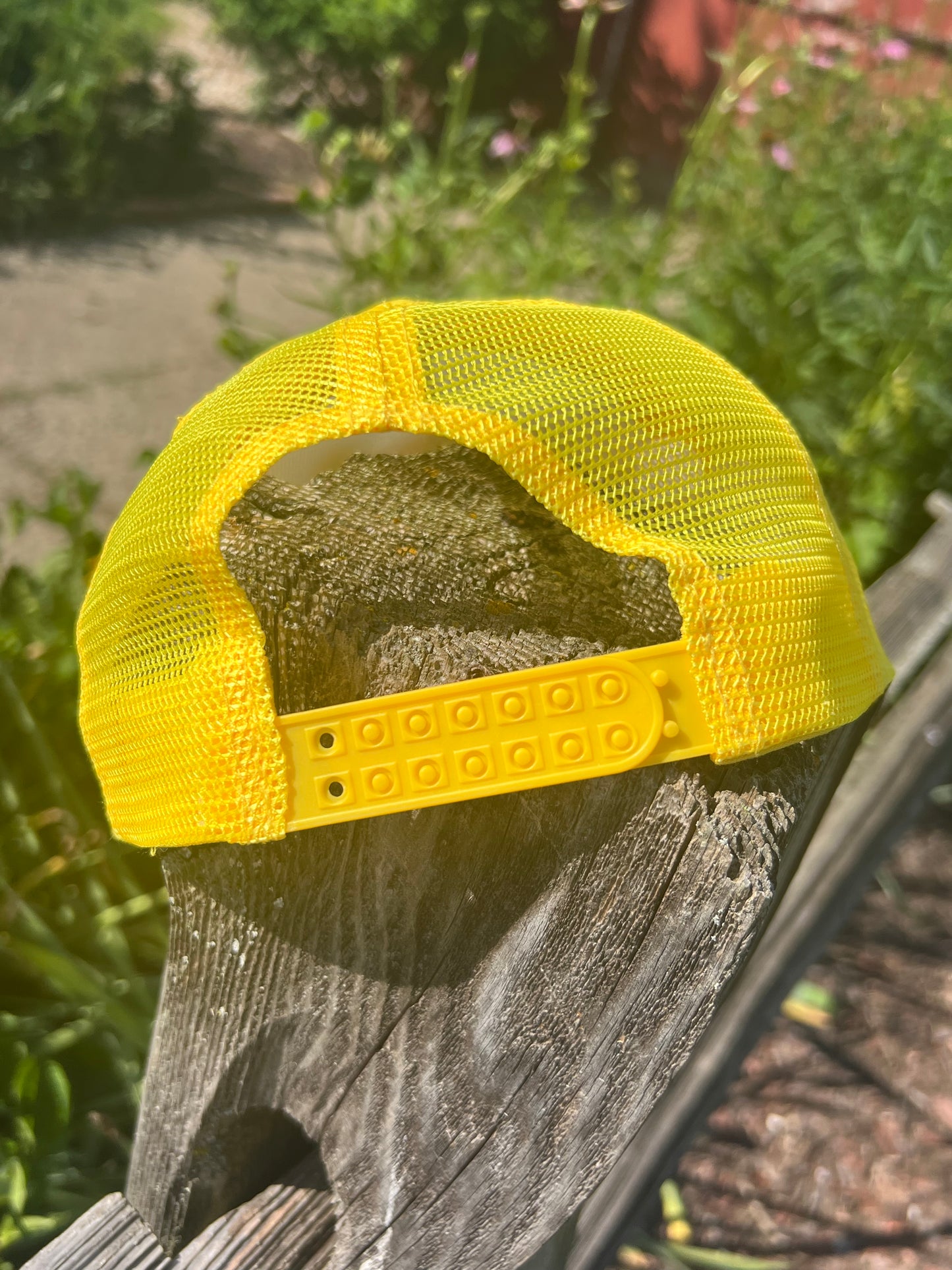 Granny Square Boho Trucker Hat