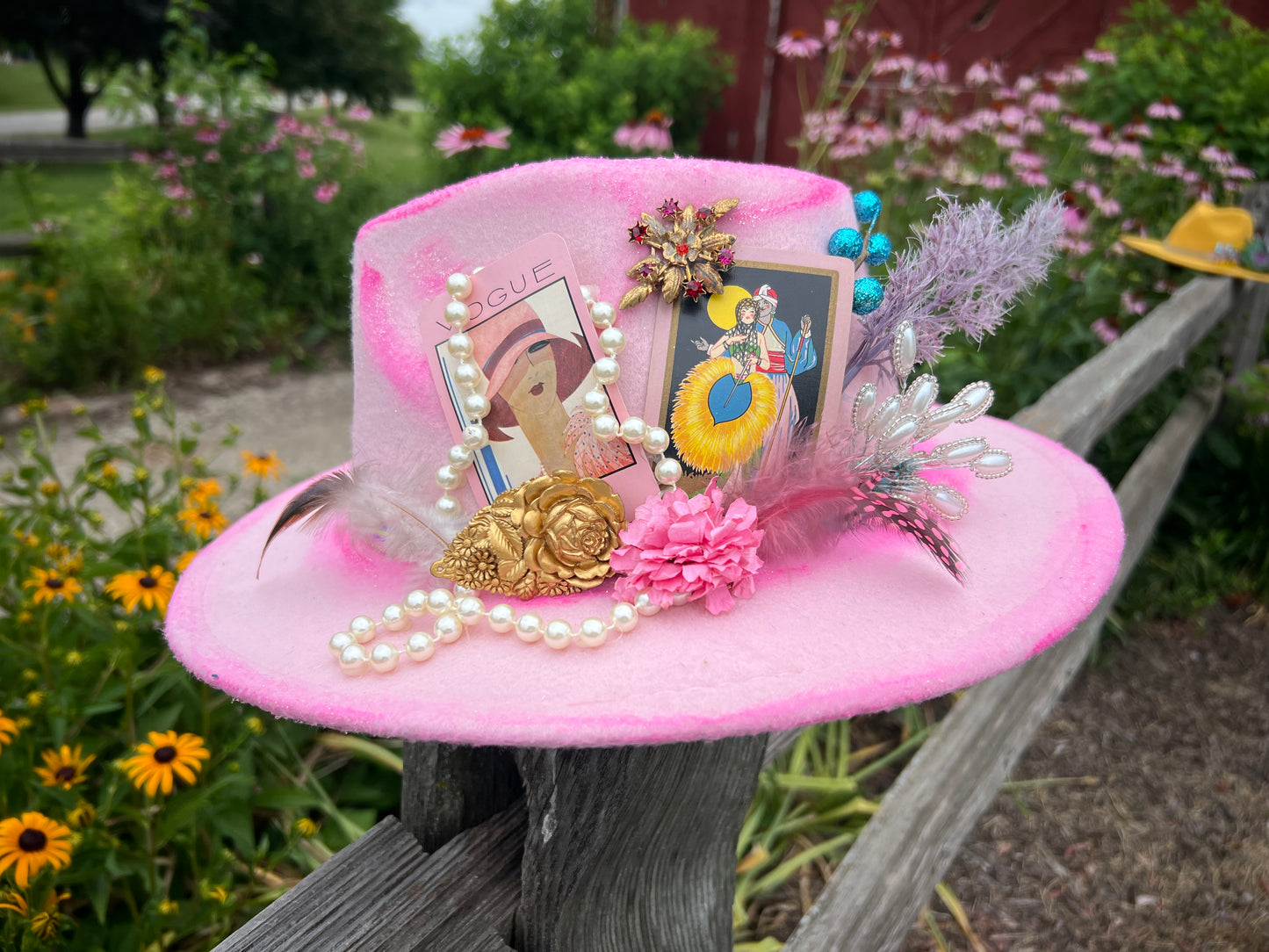 "The Clara" Vintage Jewel Cowgirl Hat