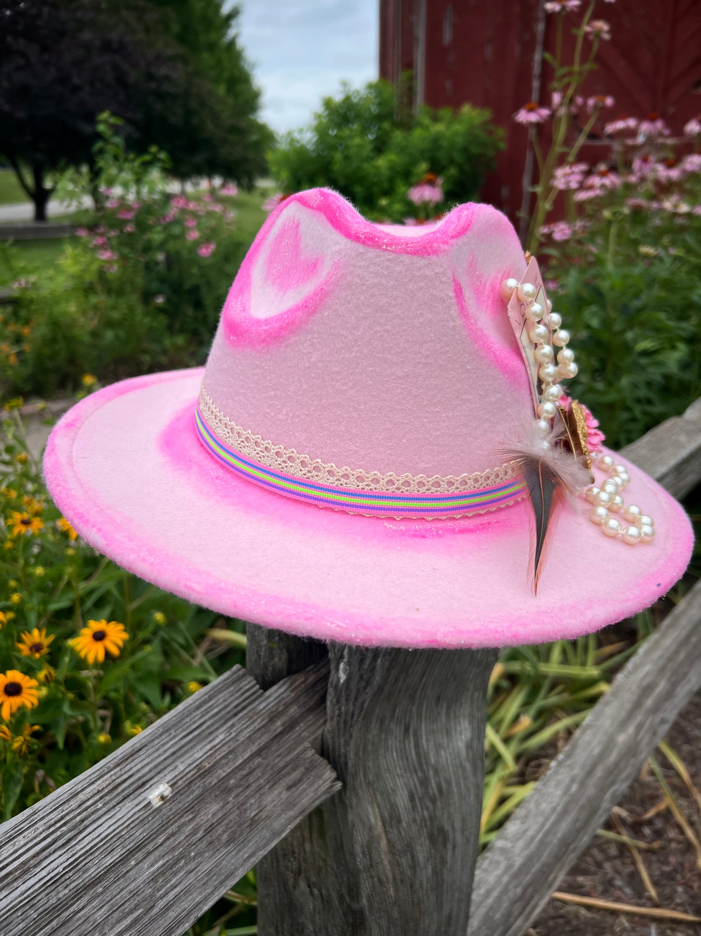 "The Clara" Vintage Jewel Cowgirl Hat
