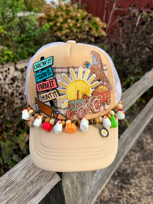Farm Hunt Grow Trucker Hat